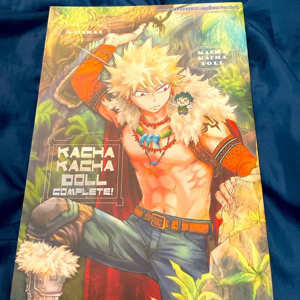Bakugo x Izuku Deku Midoriya Yaoi Doujinshi Kacha Kacha Doll Complete! manga MHA